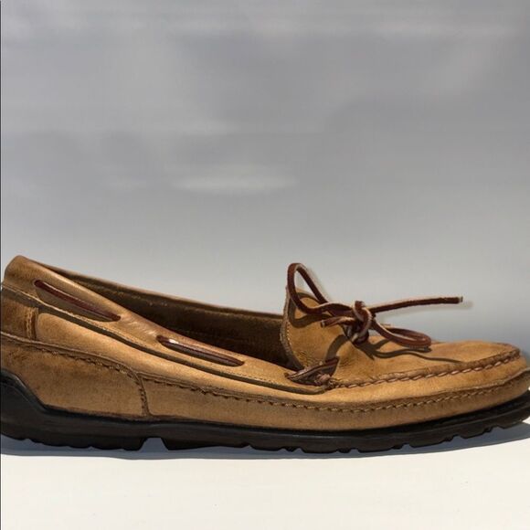 Brown Suede Moccasin Loafers with Slip-On Design - Picture 7 of 12